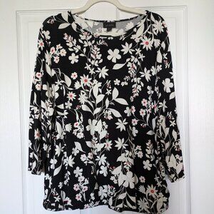 J. Jill 3/4 Sleeve Wearever Top
